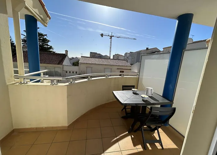 Studio Cabine 3/4 Couchages Avec Balcon Et Parking A Saint-Hilaire-De-Riez - Fr-1-224C-293 Saint-Hilaire-de-Riez