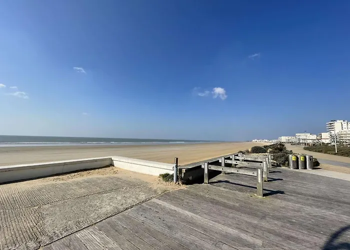 Studio Cabine 3/4 Couchages Avec Balcon Et Parking A Saint-Hilaire-De-Riez - Fr-1-224C-293 Διαμέρισμα